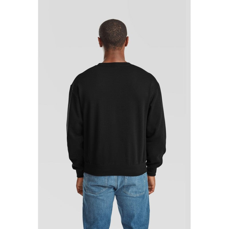 Sudadera Fruit Of The Loom Supercotton Sweat Adulto Blu