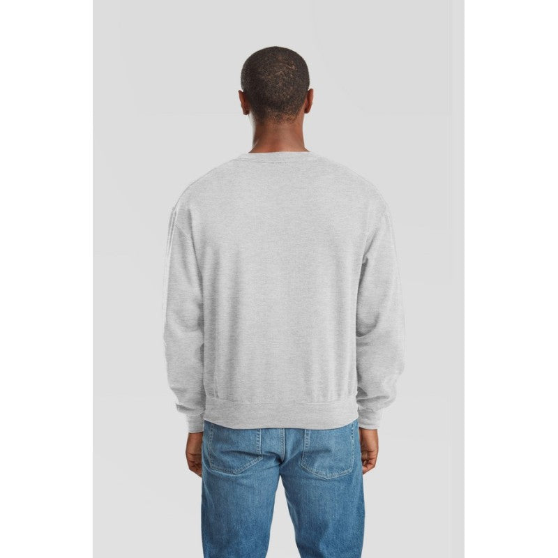 Sudadera Fruit Of The Loom Supercotton Sweat Adulto Blu