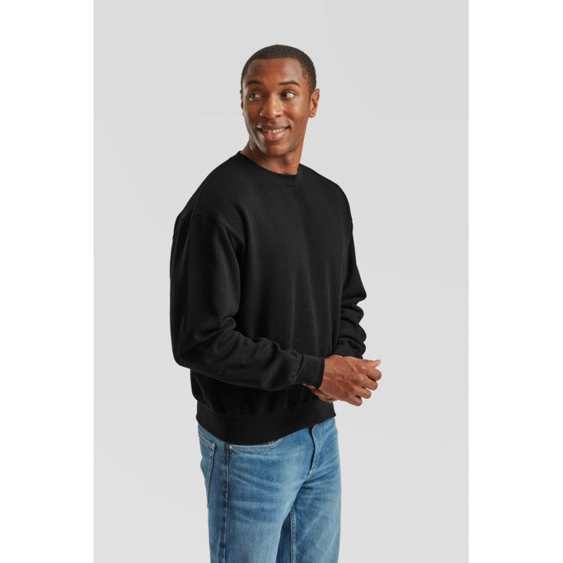 Sudadera Fruit Of The Loom Supercotton Sweat Adulto Grau