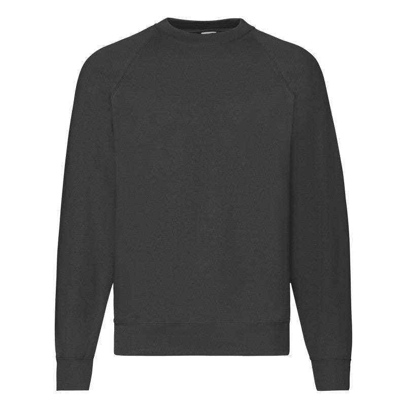 Sweat Fruit Of The Loom Classic Raglan Adulte Gris
