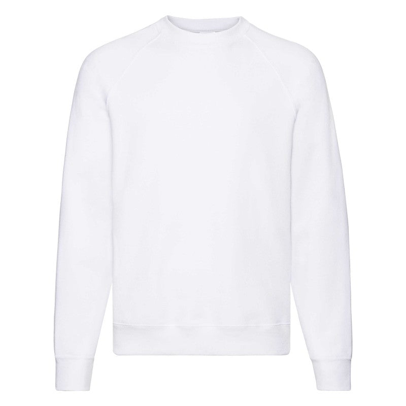 Sweatshirt Fruit Of The Loom Classic Raglan Adult Gris