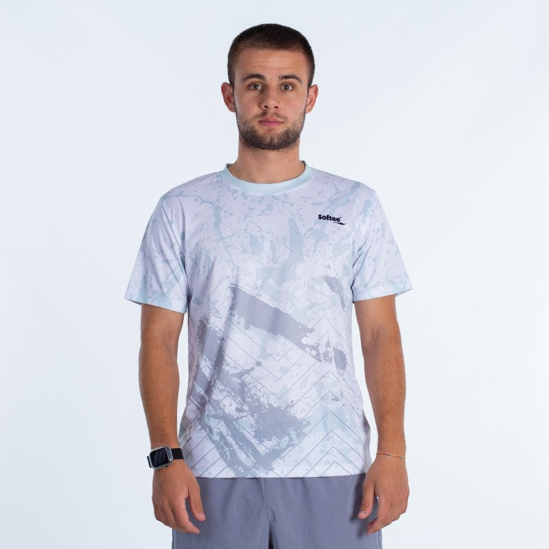 Тениска Softee Freezer Blanco/Gris