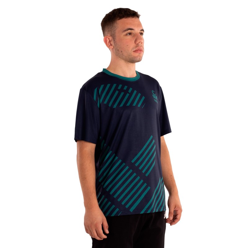 T-shirt Vibor-a Yarara Radical Azul Petróleo
