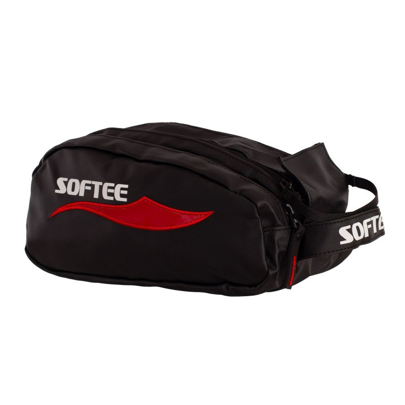 Kulturbeutel Softee Air Schwarz/Rot