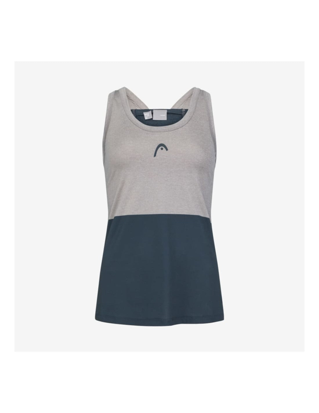 Head Top Tank Grey Navy