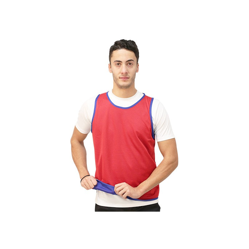Тренировъчна жилетка Reversible Unisex Coral/Negro JUNIOR