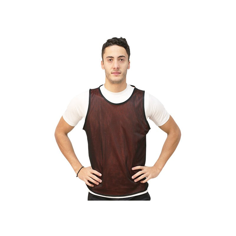 Тренировъчна жилетка Reversible Unisex Coral/Negro JUNIOR