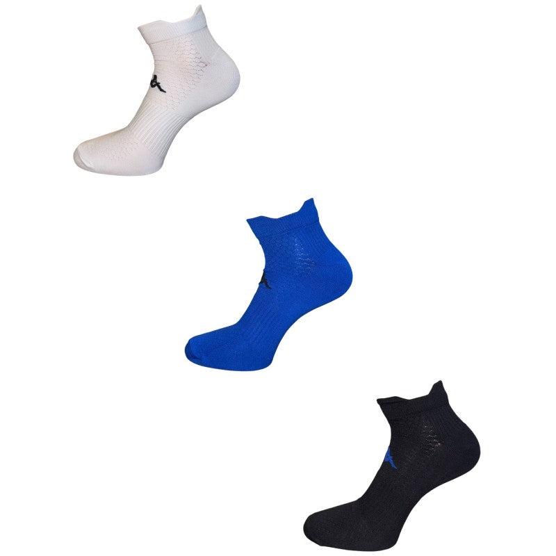 Skarpetki Tripack Kappa Micro Recycle 99890459 Blanco/Azul/Negro 39-42