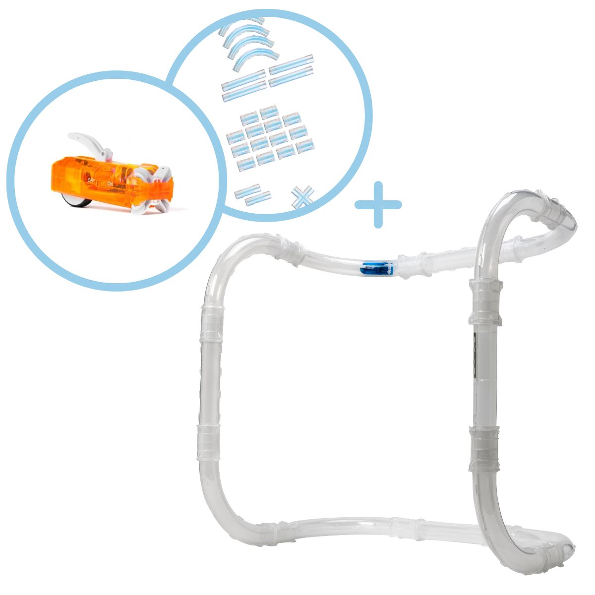 Zoom Tube - Sada hodnot závodní dráhy - Extra prodloužení Car & Track