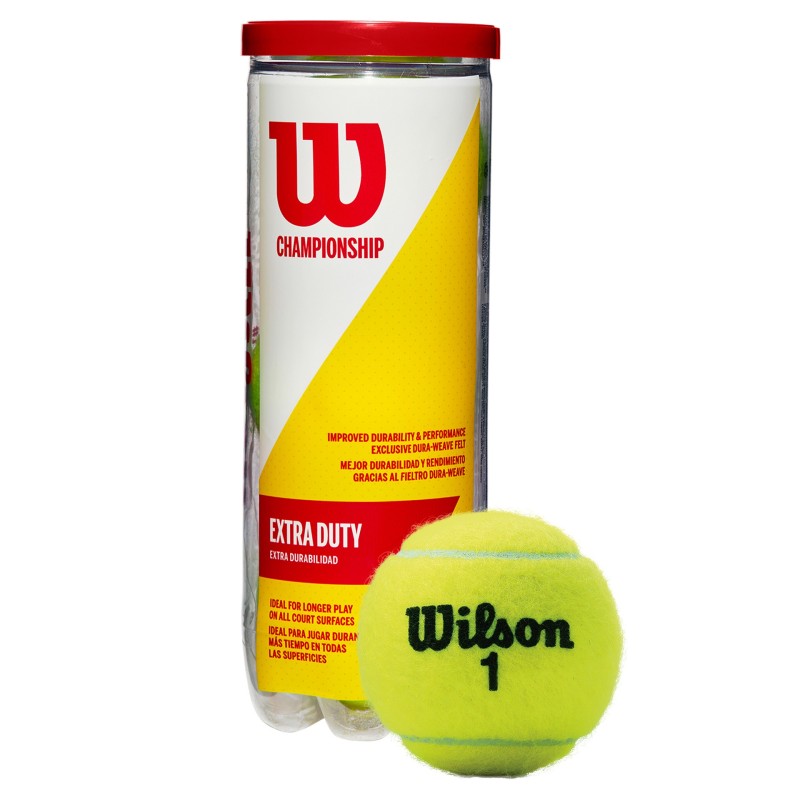 Rör med 3 tennisbollar Wilson Championship Xd Multicolor