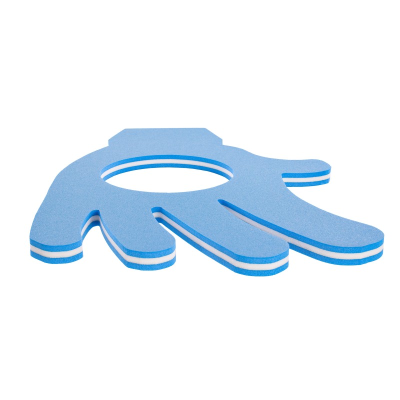 Two-color Hand-shaped Mat 3 Cm