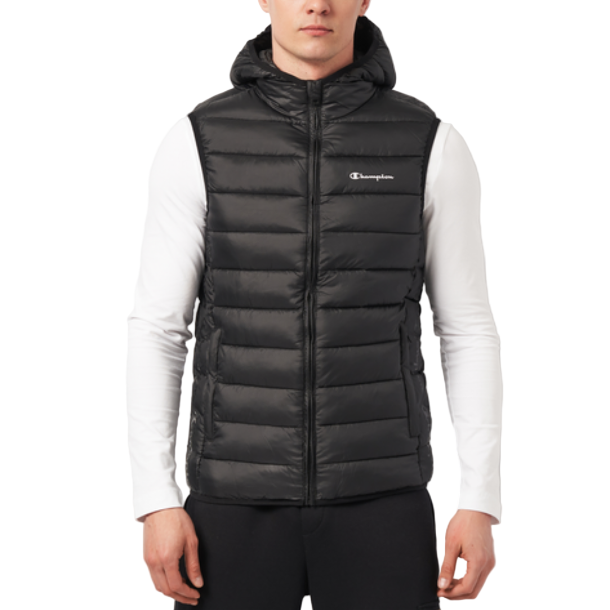 Champion Puffer Vest 'black Beauty'