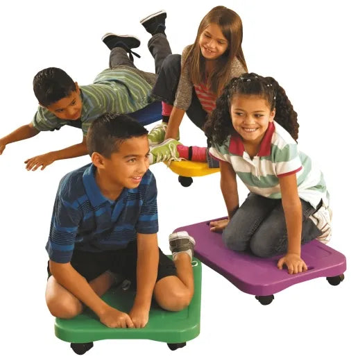 Set Of 6 Ergonomic Scooters