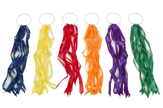 Regenbogen-Reifen, klein, 30 cm, 6er-Set