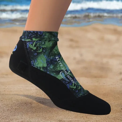 Elite Sand Socks - Black S