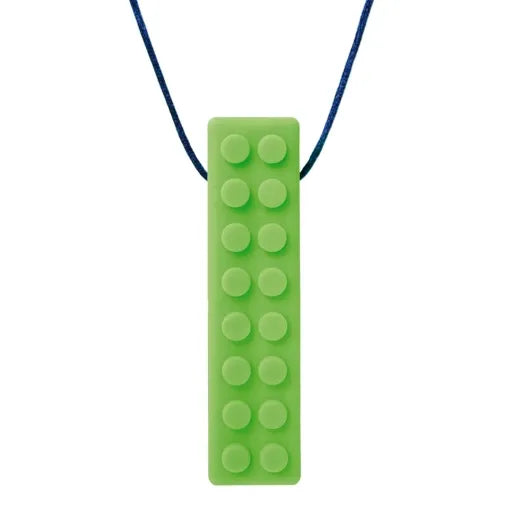 Ark's Brick Stick Chew Necklace - Red (soft)
