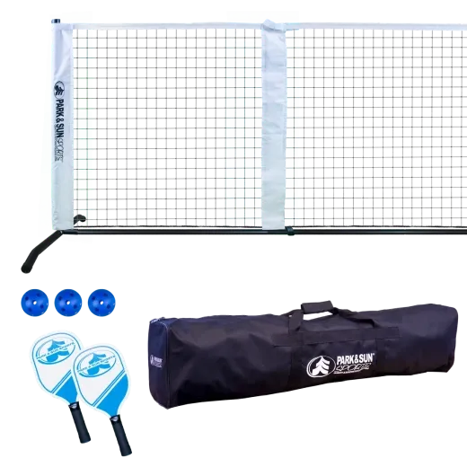 Portable And Adjustable Pickleball Tennis Net Set