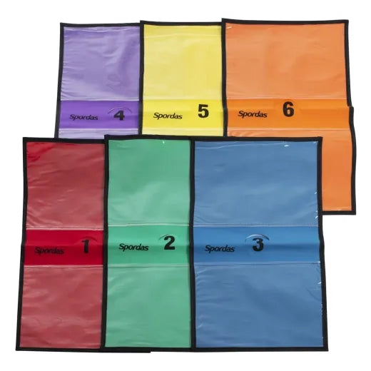 Set Of 6 Cone Folders