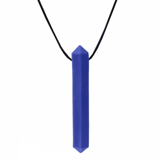 Ark Krypto Bite Gem Necklace Standard - Dark Blue