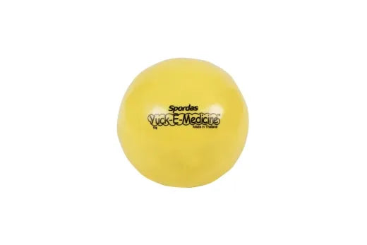 Yuck-e Medicine Balls 1kg Yellow 12cm
