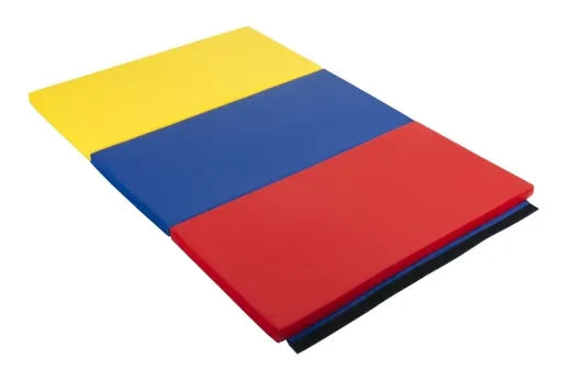 Mata Giomnáisiam Fillte Daite Dearg/gorm/buí 180x120x5cm