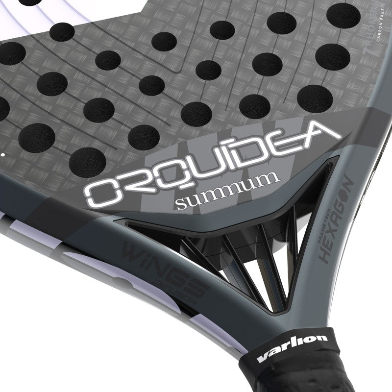 Varlion Lw Carbon Black Orquidea Padel Racket