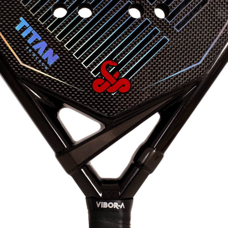 Racchetta Padel Vibor-a Titan 3k Nera Multicolor