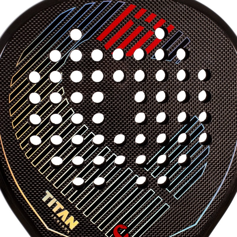 Racchetta Padel Vibor-a Titan 3k Nera Multicolor