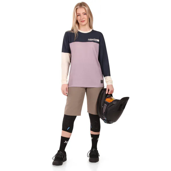 Horsefeathers W Quantum Ls Bike Jersey (indigo/iris)