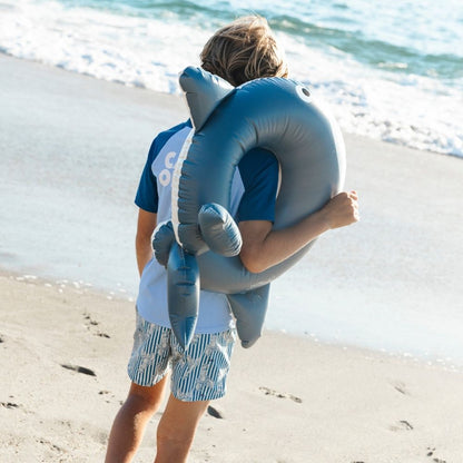 Inel de înot Swim Essentials - Balena - Albastru - Walter Whale - Ø 55 Cm