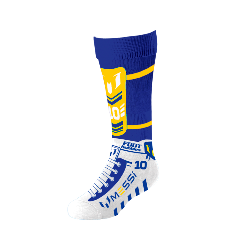 Foot Bubbles Jumbo Socks Messi - bílé