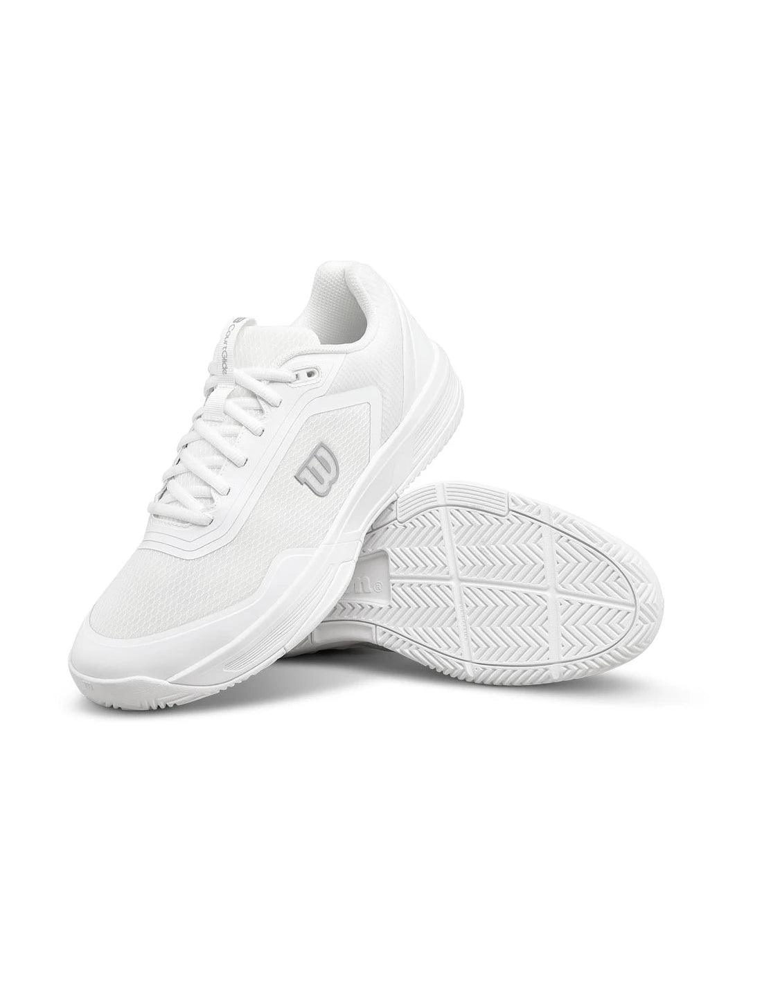 Wilson Courtglide White/ Silver Woman