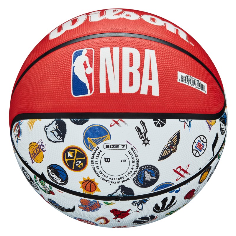 Ballon de basket-ball Wilson Nba All Team multicolore
