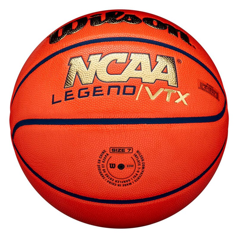 Wilson Ncaa Legend Vtx Bskt Naranja/O Tamaño 7 Balón De Baloncesto Multicolor