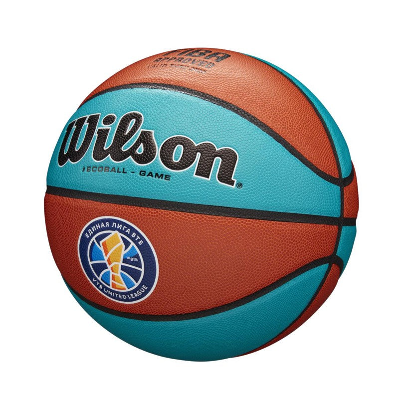 Wilson Sibur Eco Gameball Basketballball Blau/Orange