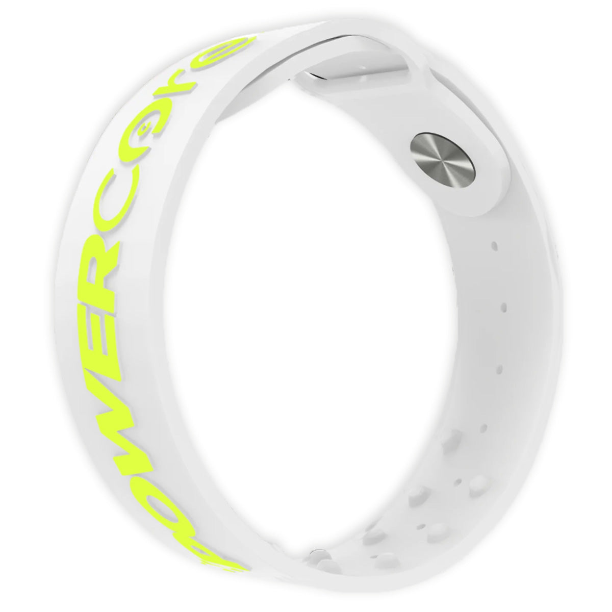 Powercore Sports Performance Band – Bílá/neonová – S/m