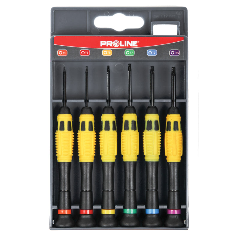 Комплект бижутерски отвертки 6 части Proline