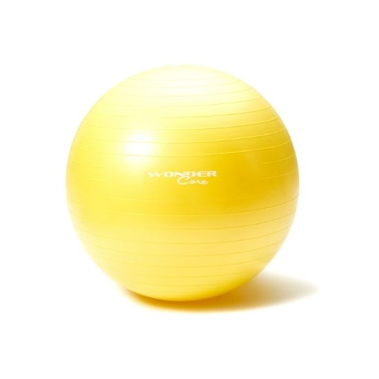 Wonder Core - Fitnessbal - 65 Cm - Gul