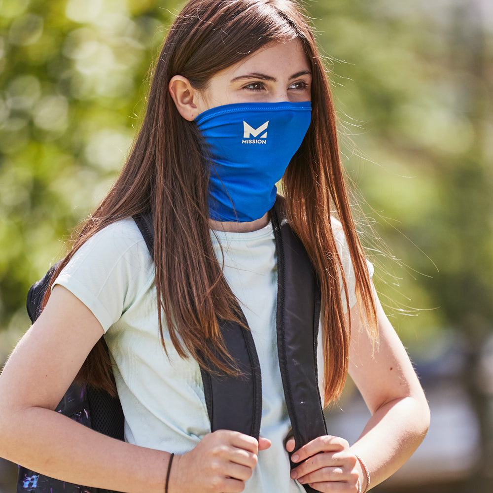 Missão – Cachecol Cooling Kids Azul / Nuvem