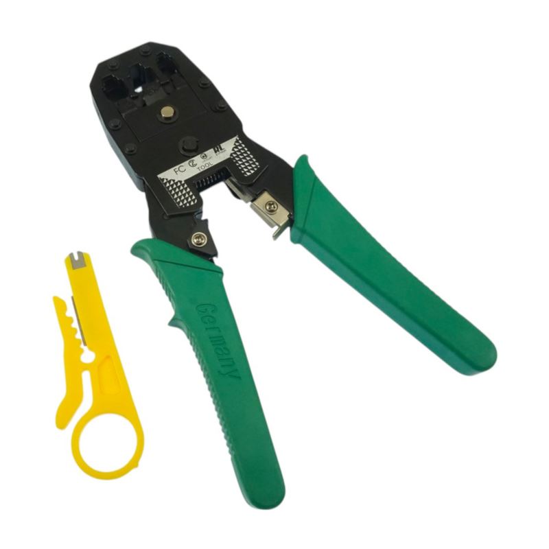 Krimpelő szerszám Rj11 Rj12 Rj45 csatlakozókhoz