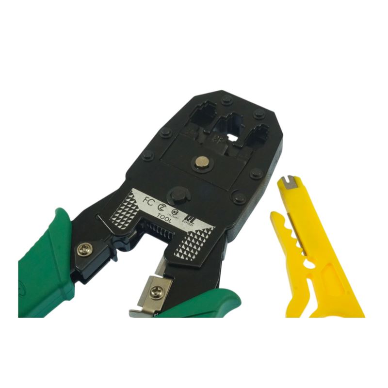 Krimpelő szerszám Rj11 Rj12 Rj45 csatlakozókhoz