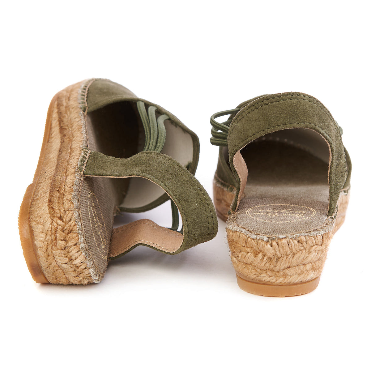 Sandals Toni Pons Nuria Khaki Natural Leather