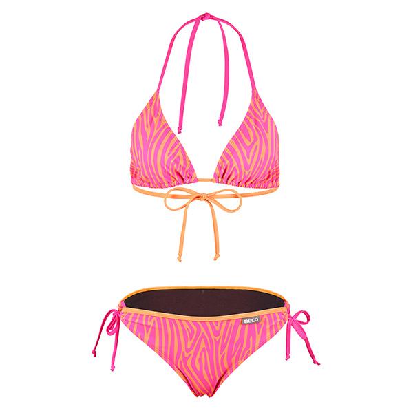 Bikini Beco Zebra Vibes | Cupa C | Roz/portocaliu