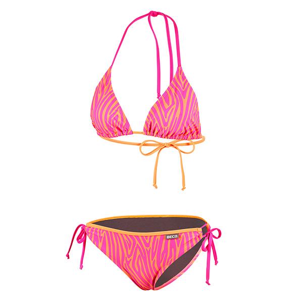 Bikini Beco Zebra Vibes | Cupa C | Roz/portocaliu