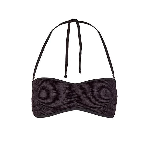Beco Crinkle Bikini Top | B-cup | Black