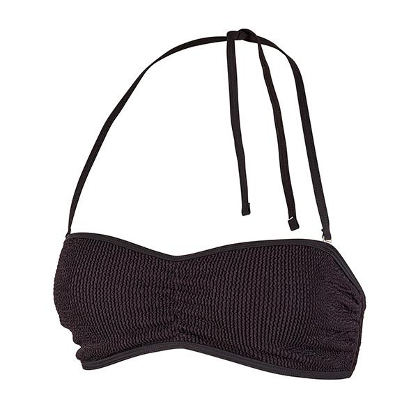 Beco Crinkle Bikini Top | B-cup | Black