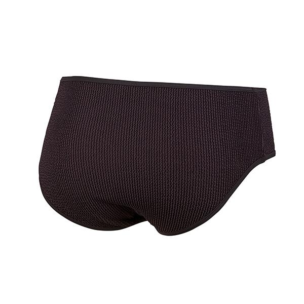 Beco Crinkle Bikini Bottoms | Black
