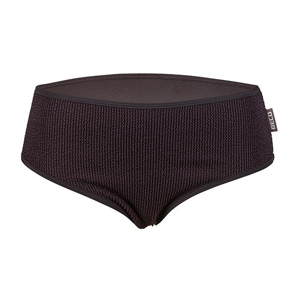 Beco Crinkle Bikini Bottoms | Black