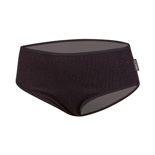 Beco Crinkle Bikini Bottoms | Black