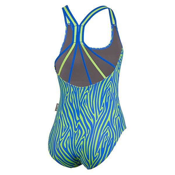Beco Zebra Vibes Swimsuit | B-cup | Blue/green